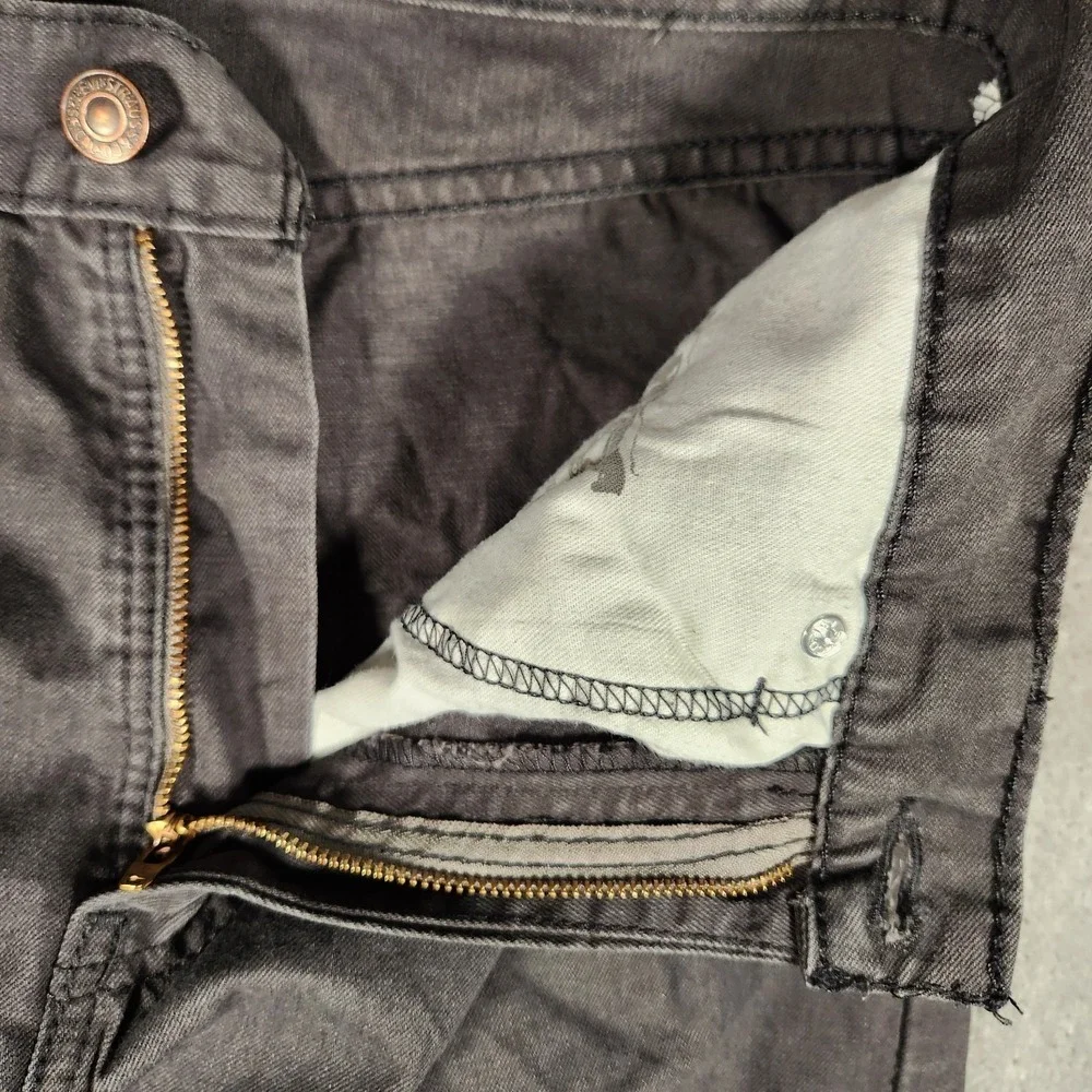 Levi's‎ 505 Jeans Men's 32X31 (Tag 32X32) Black Y2K 90s Straight
